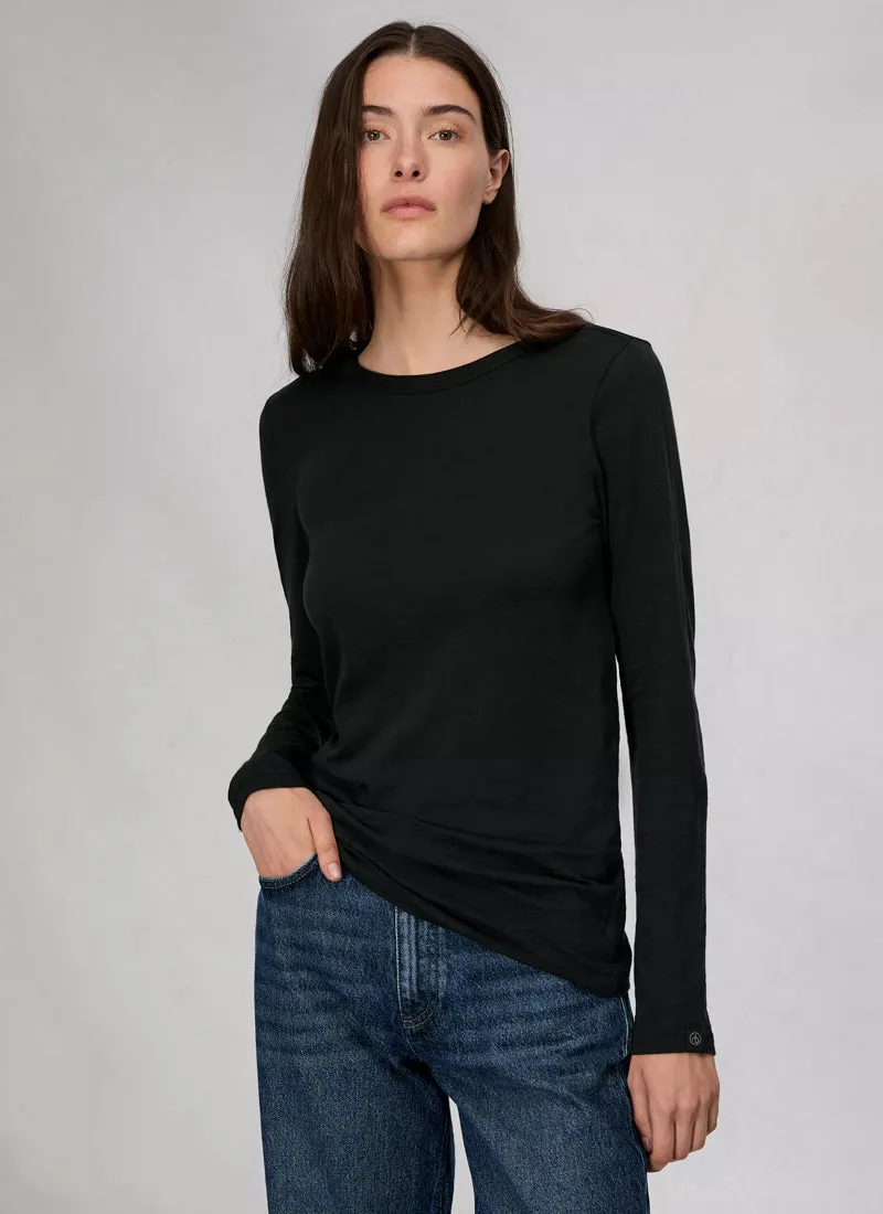 The Slub Long-Sleeve Top