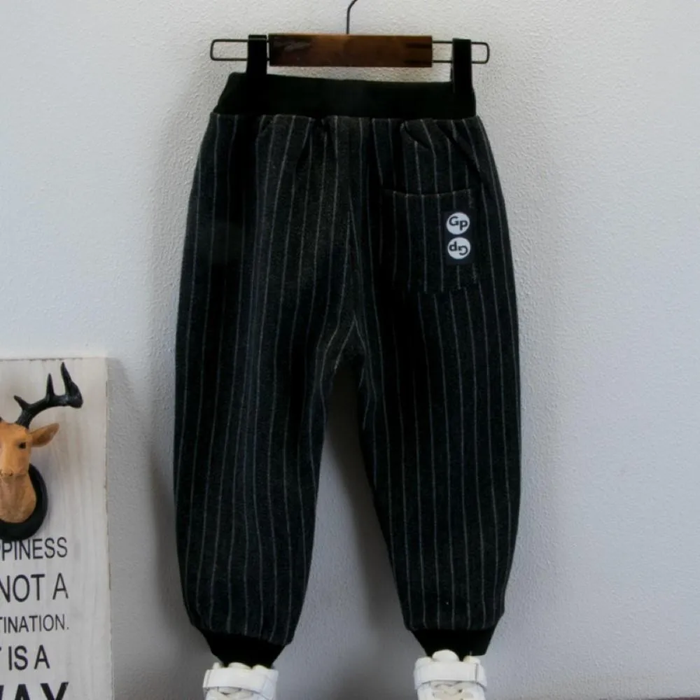 Toddler Boys Striped Sports And Leisure Pants Boy Clothing Wholesale