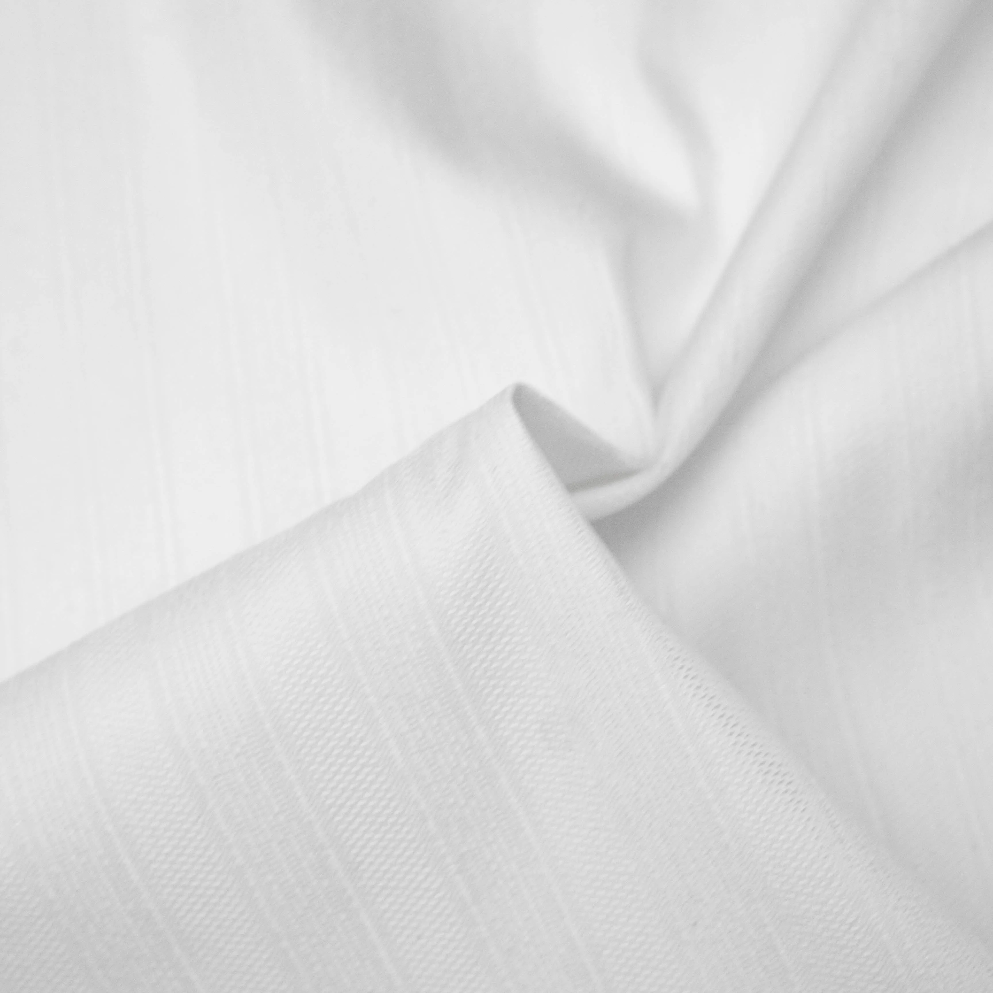 Tom White Striped Cotton