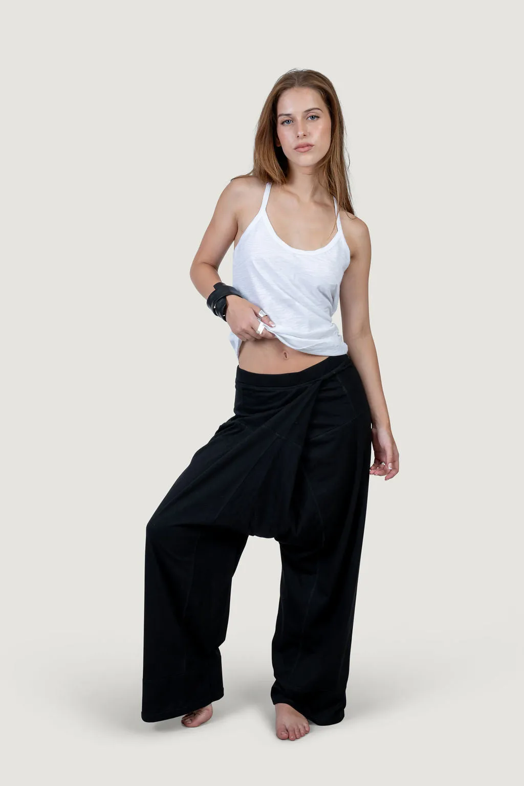 Unisex Cotton Harem Pant