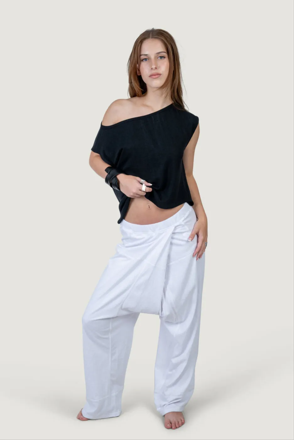 Unisex Cotton Harem Pant