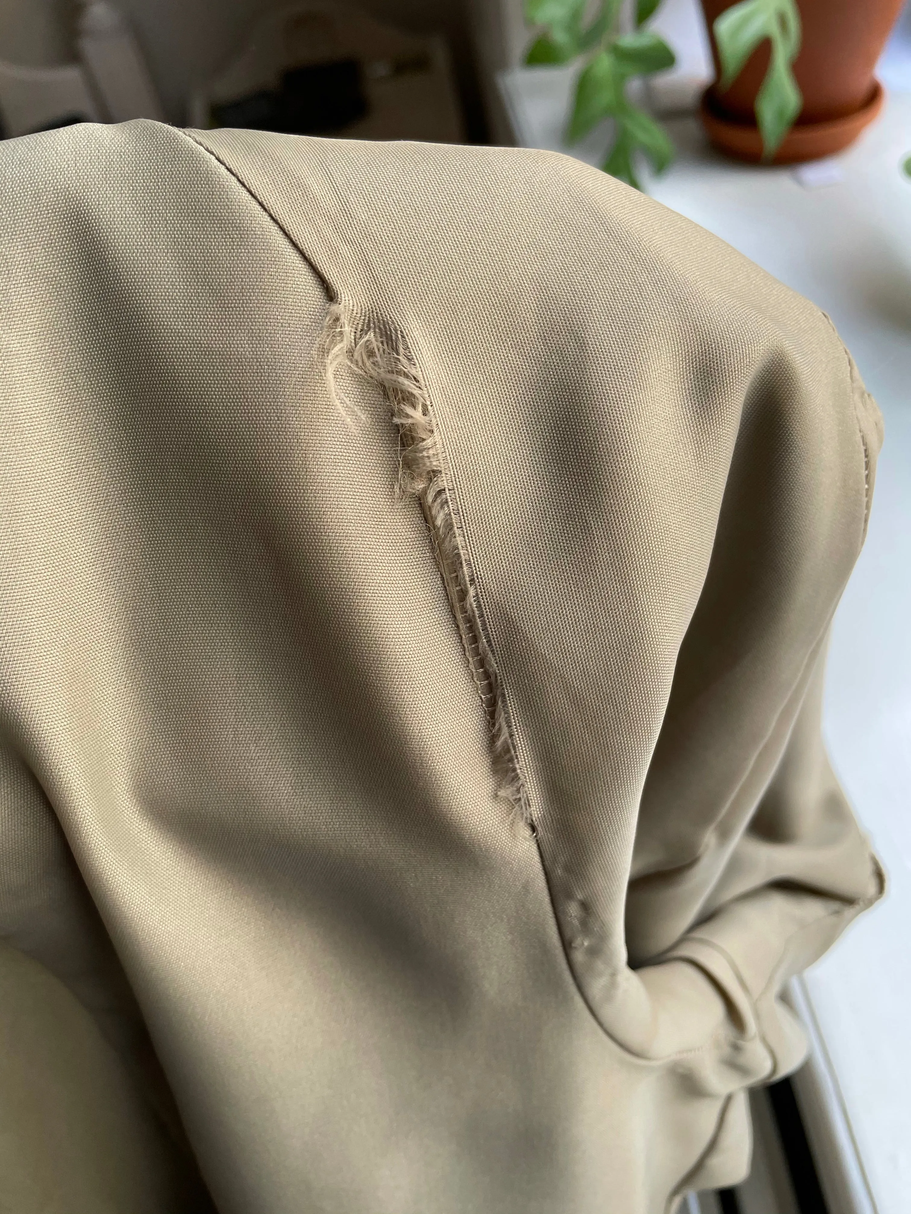 Vintage Trench - Ravens- Made in West Germany
