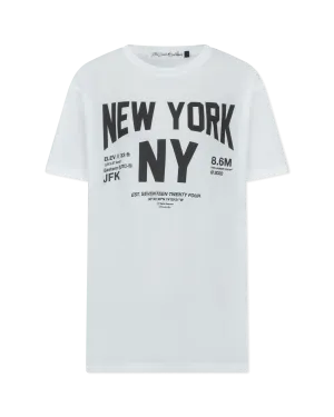Welcome to New York Oversized Tee
