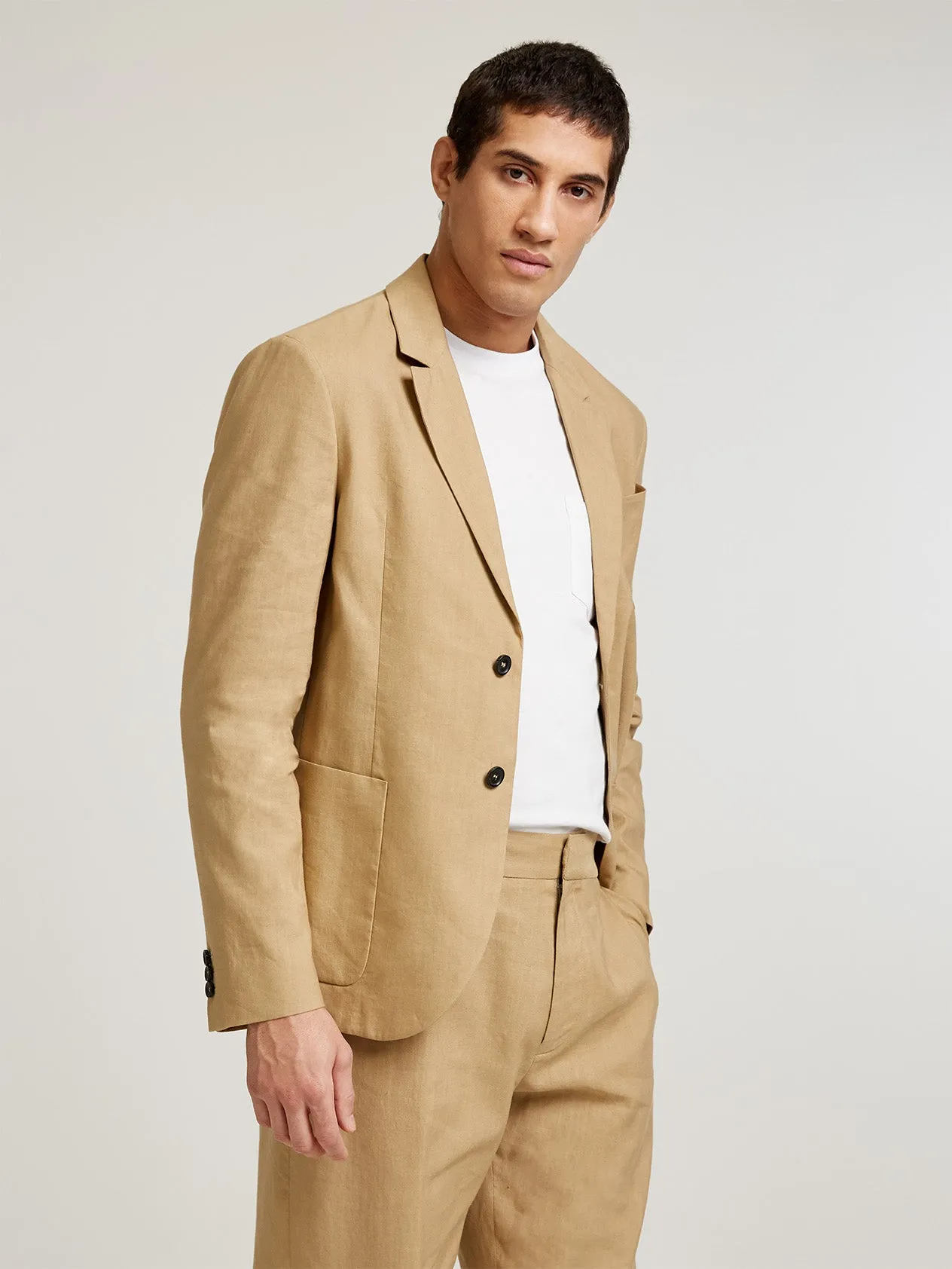 Wheat Summer Travel Jacket