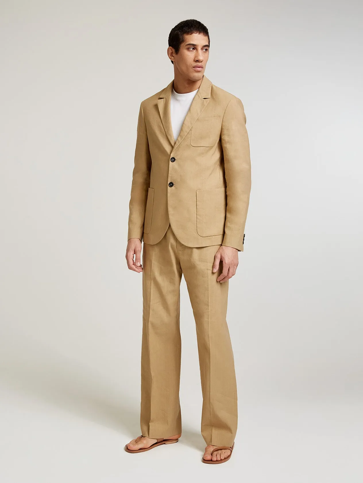 Wheat Summer Travel Jacket