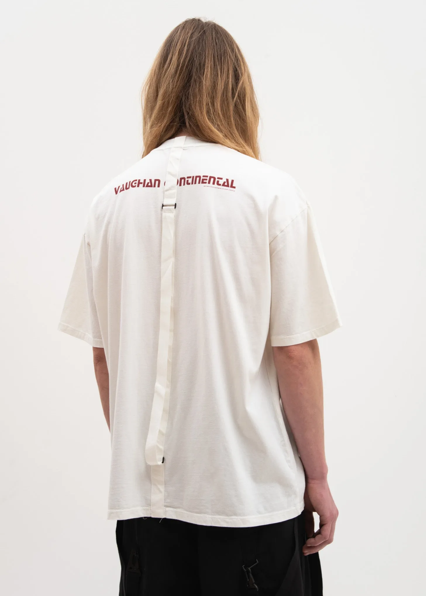 White Relaxed Fit T-Shirt Crash