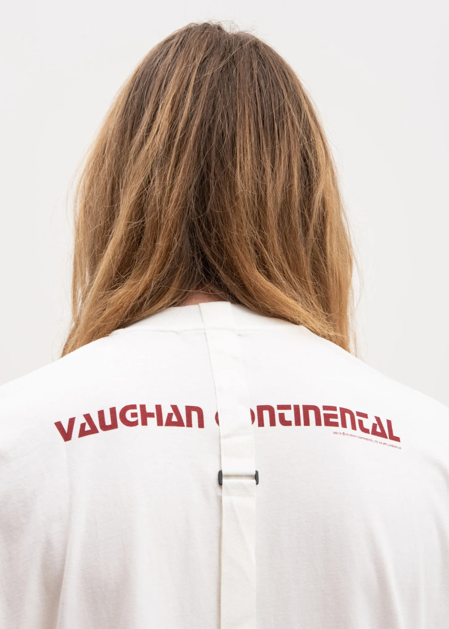White Relaxed Fit T-Shirt Crash