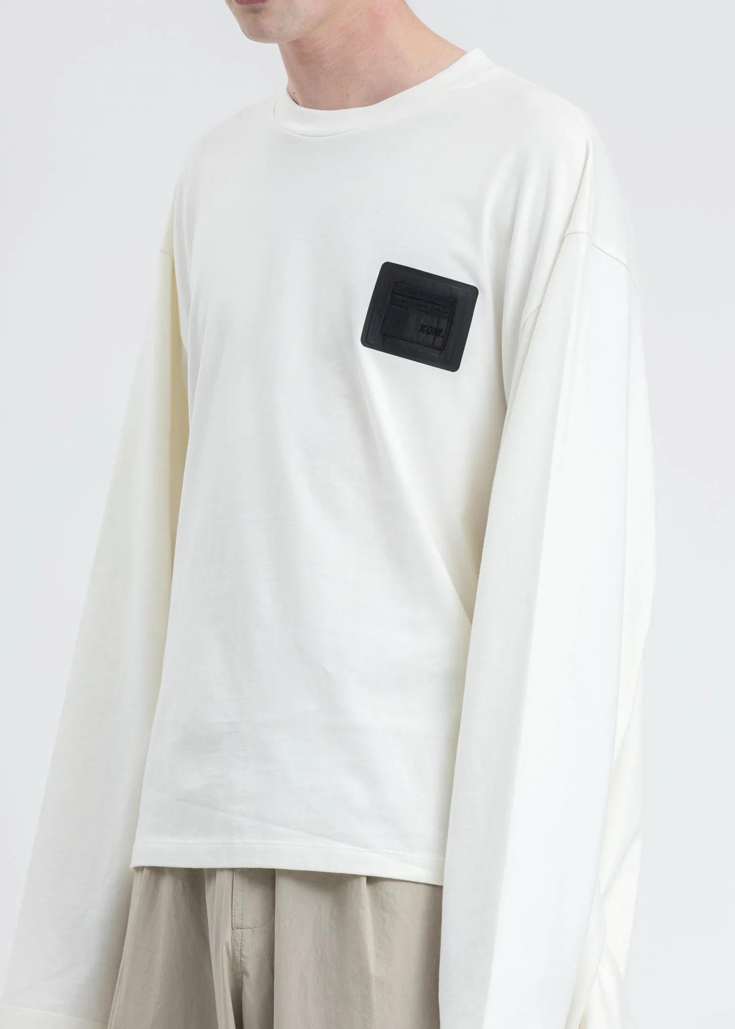 White Reversible Double T-Shirt