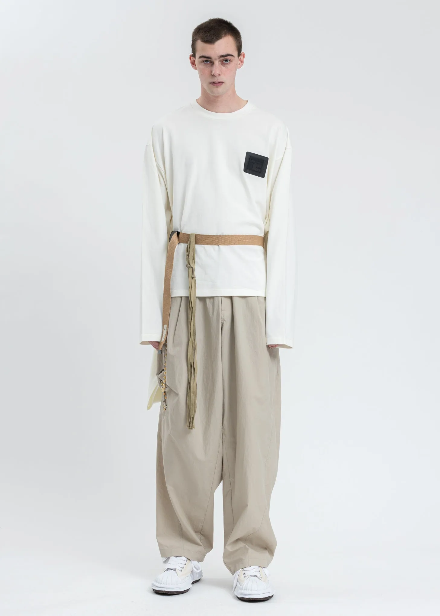 White Reversible Double T-Shirt