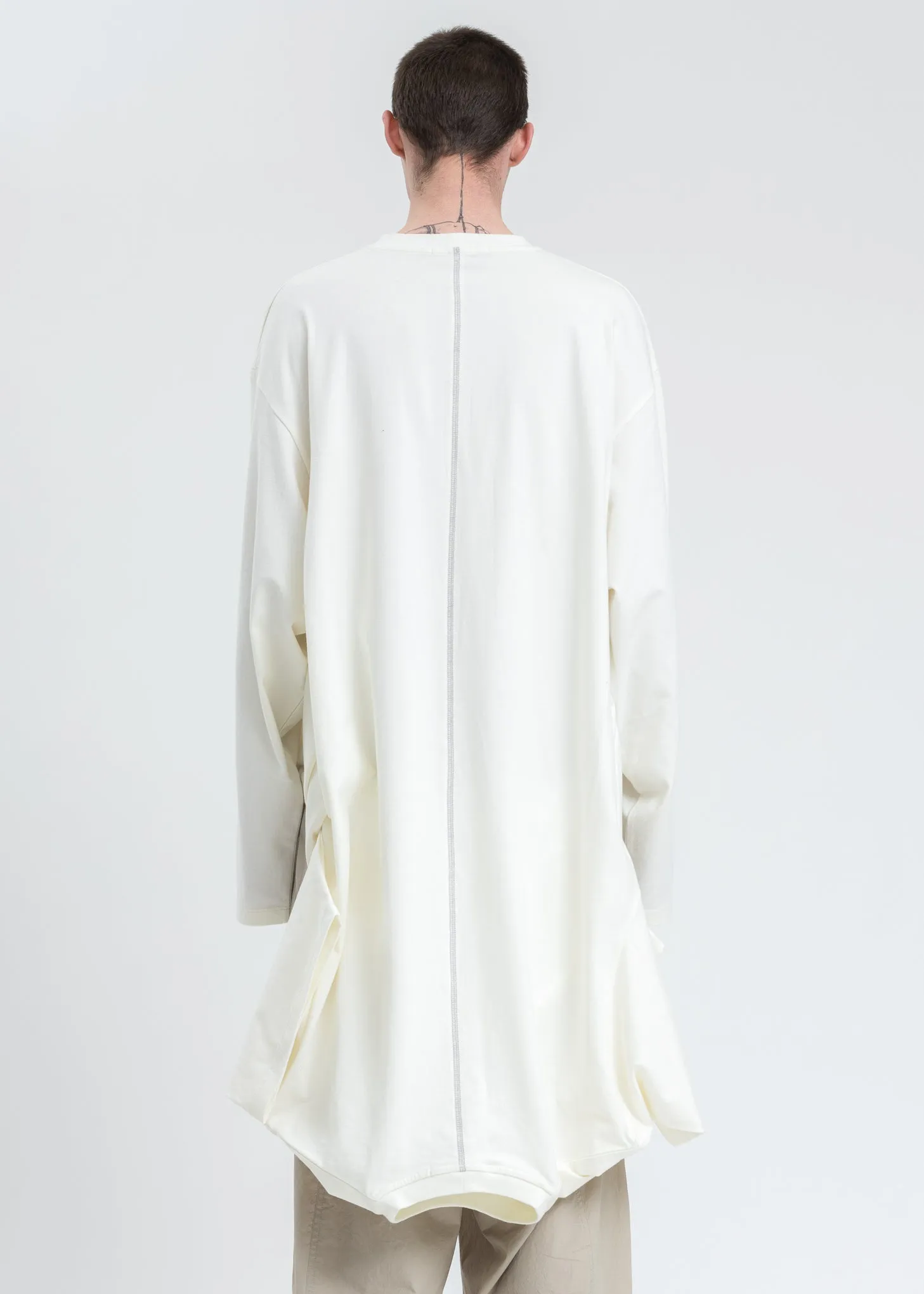 White Reversible Double T-Shirt