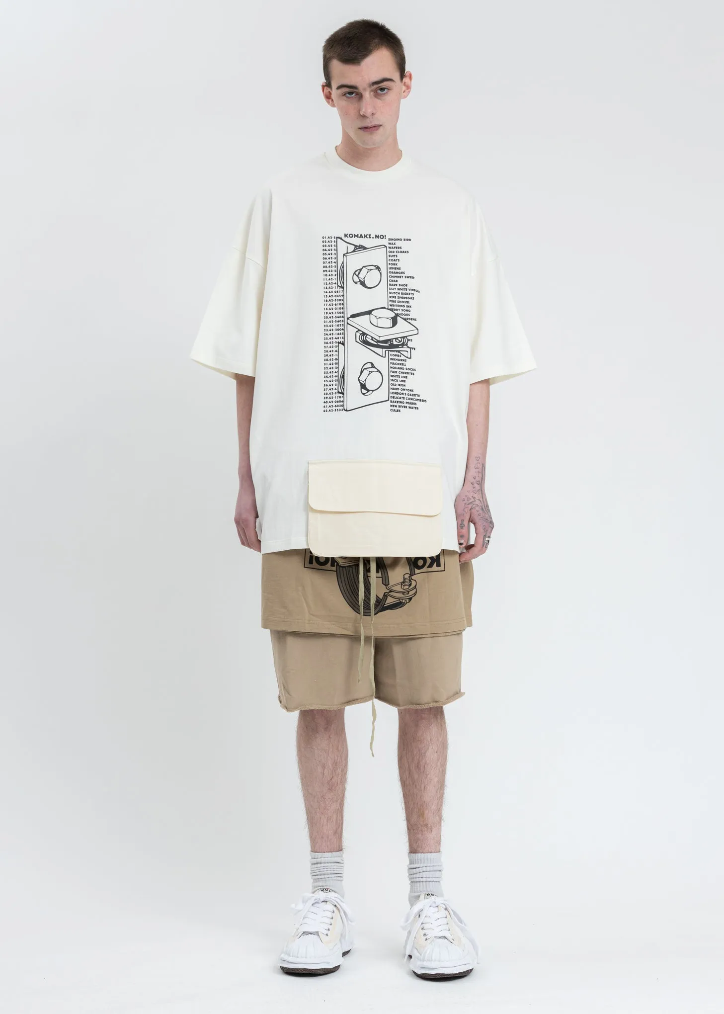 White T-Bracket T-Shirt