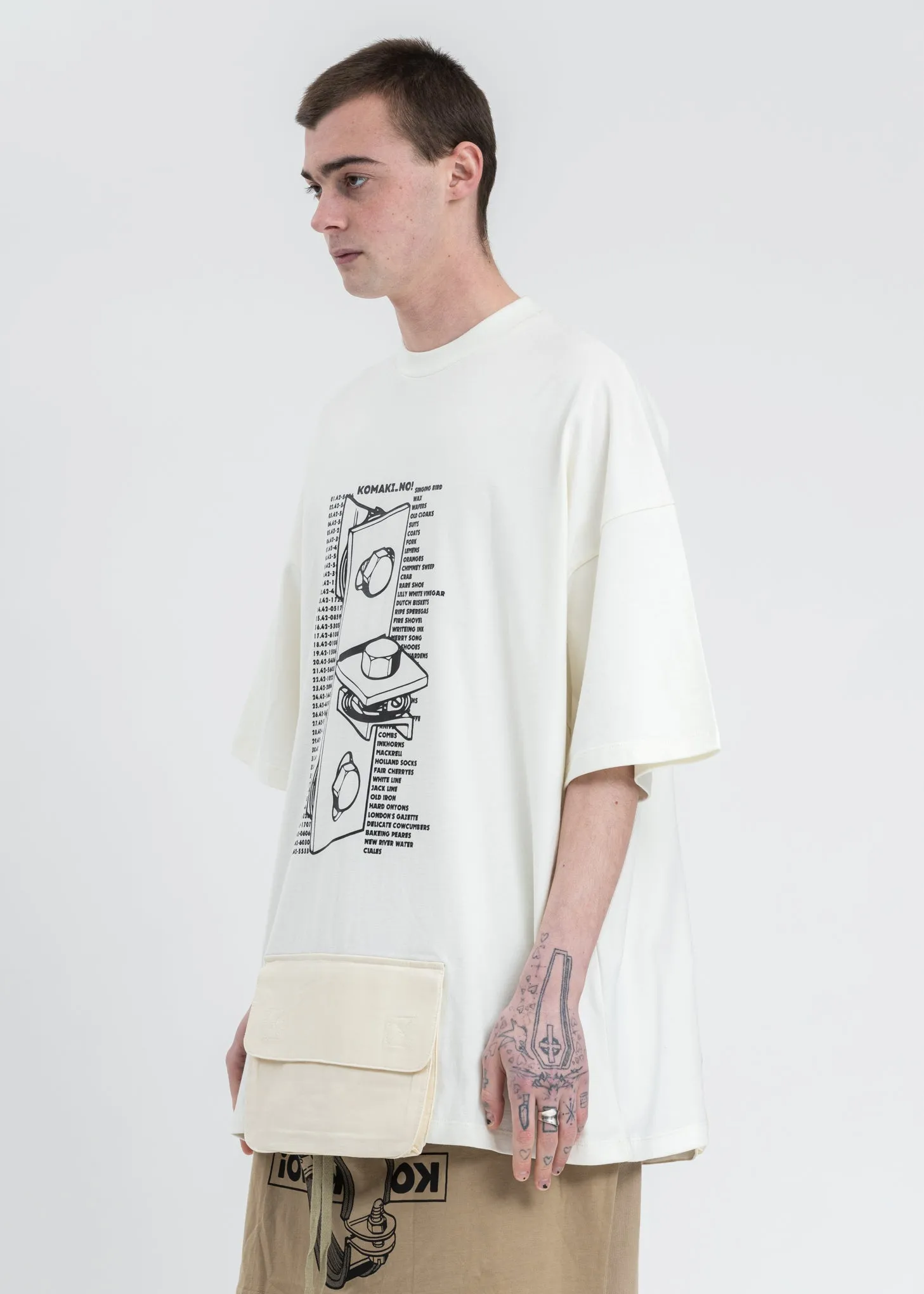 White T-Bracket T-Shirt