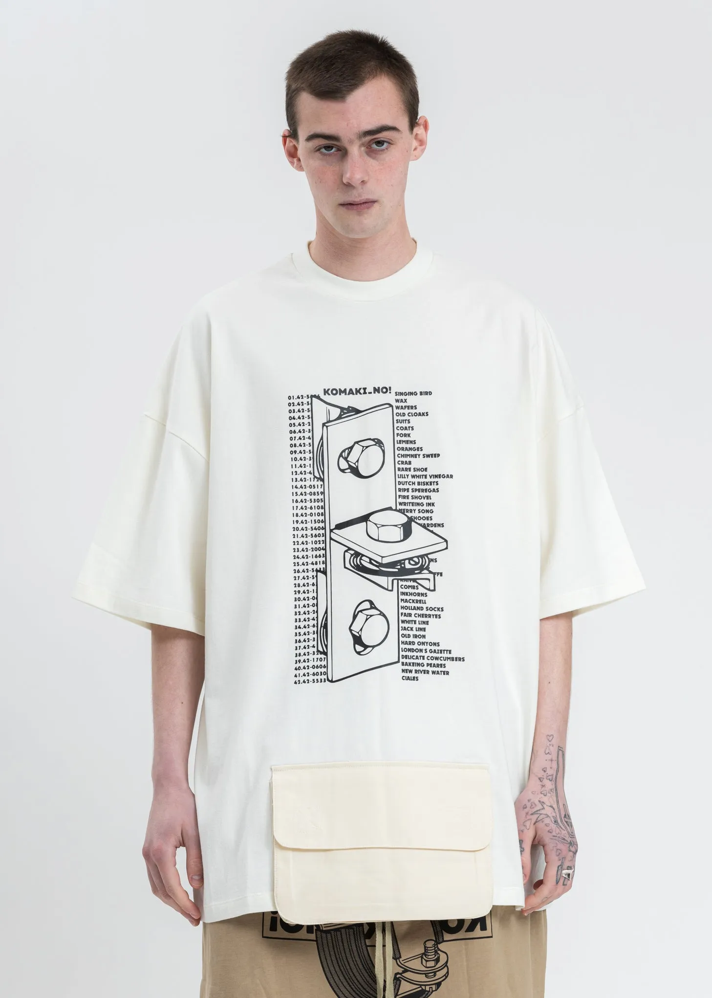 White T-Bracket T-Shirt
