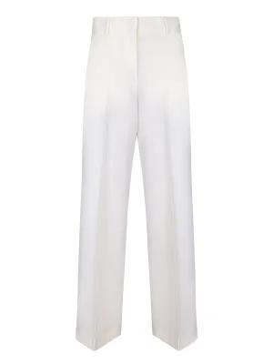 White Tailored trousers