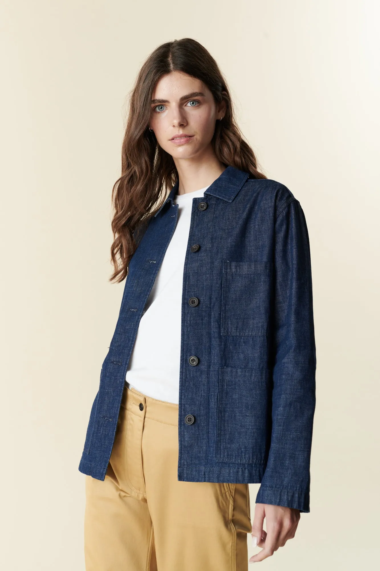 Women's Chore Jacket - Denim