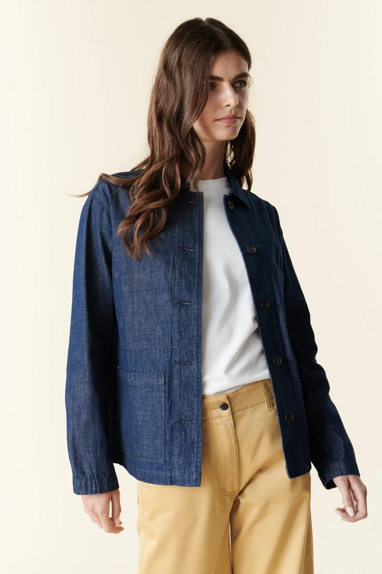 Women's Chore Jacket - Denim