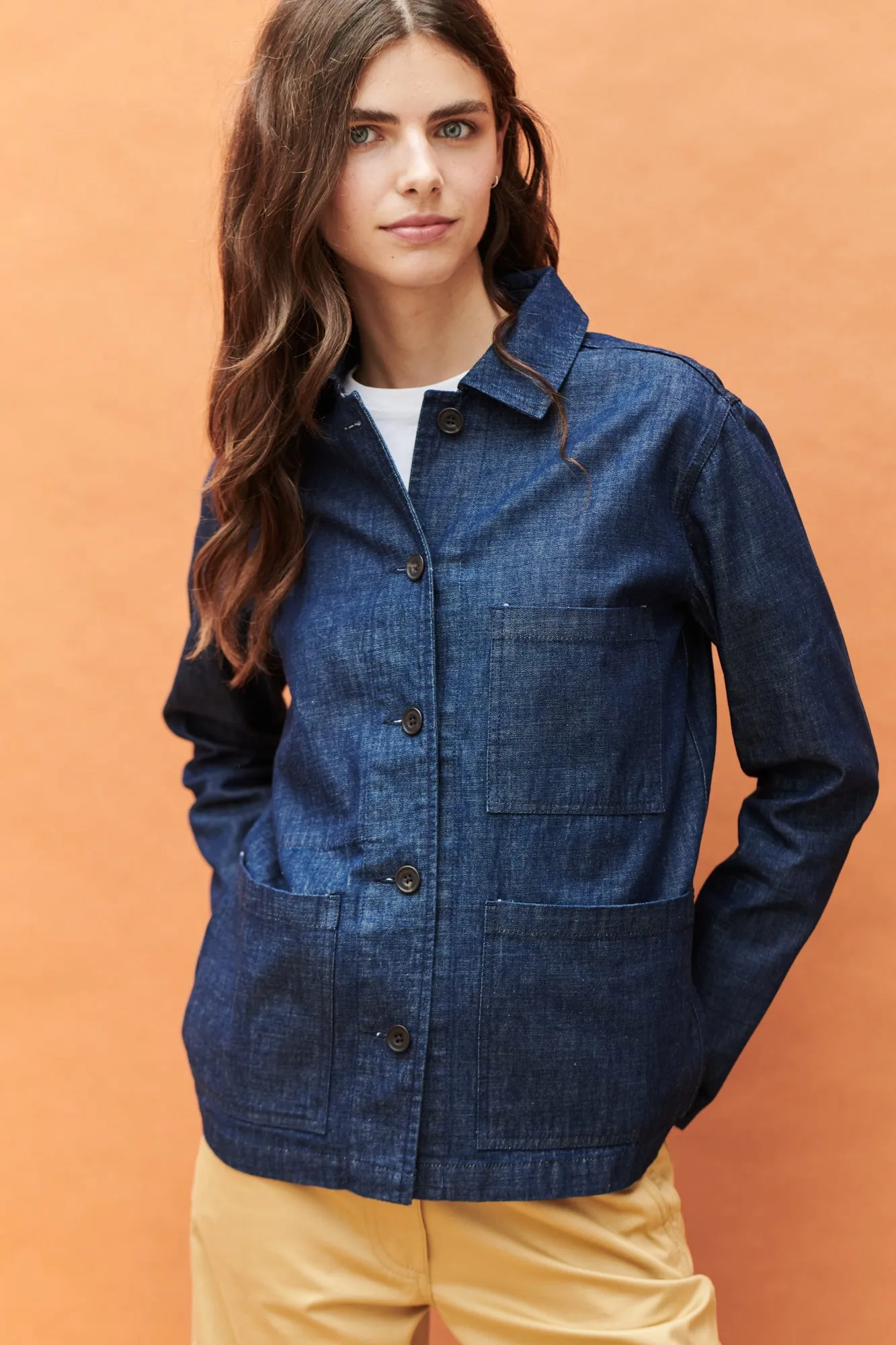 Women's Chore Jacket - Denim
