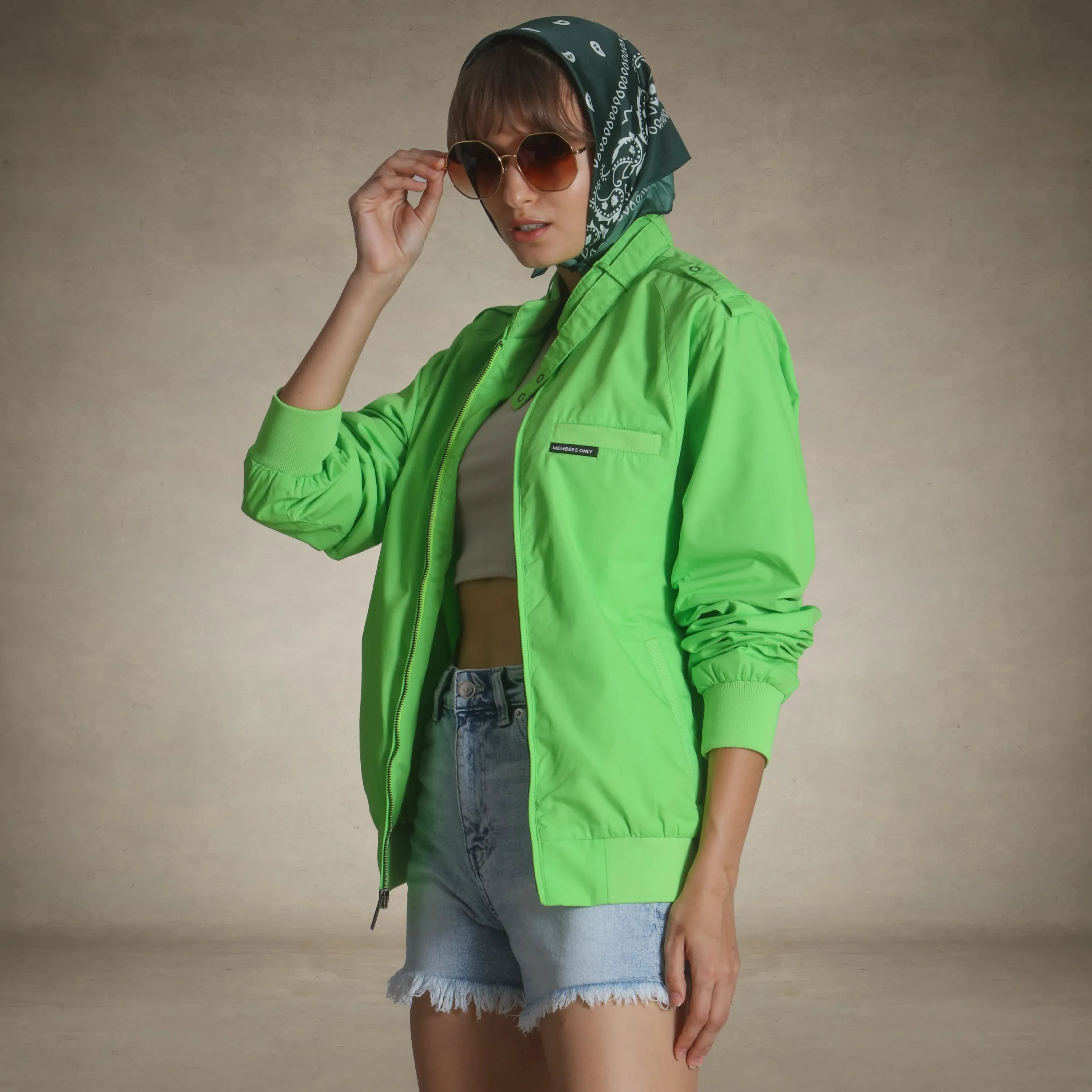 Women's Classic Iconic Racer Oversized Jacket