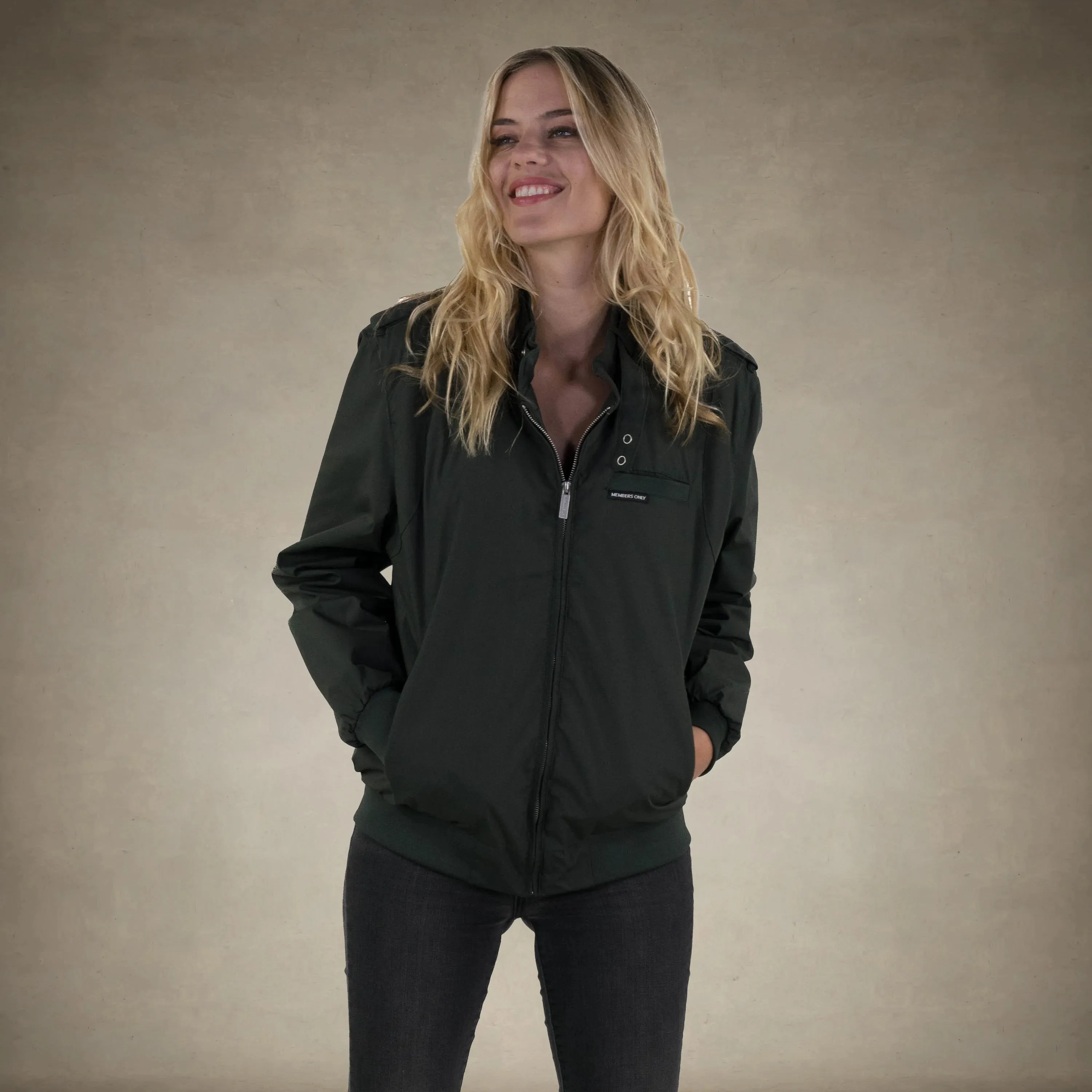 Women's Classic Iconic Racer Oversized Jacket