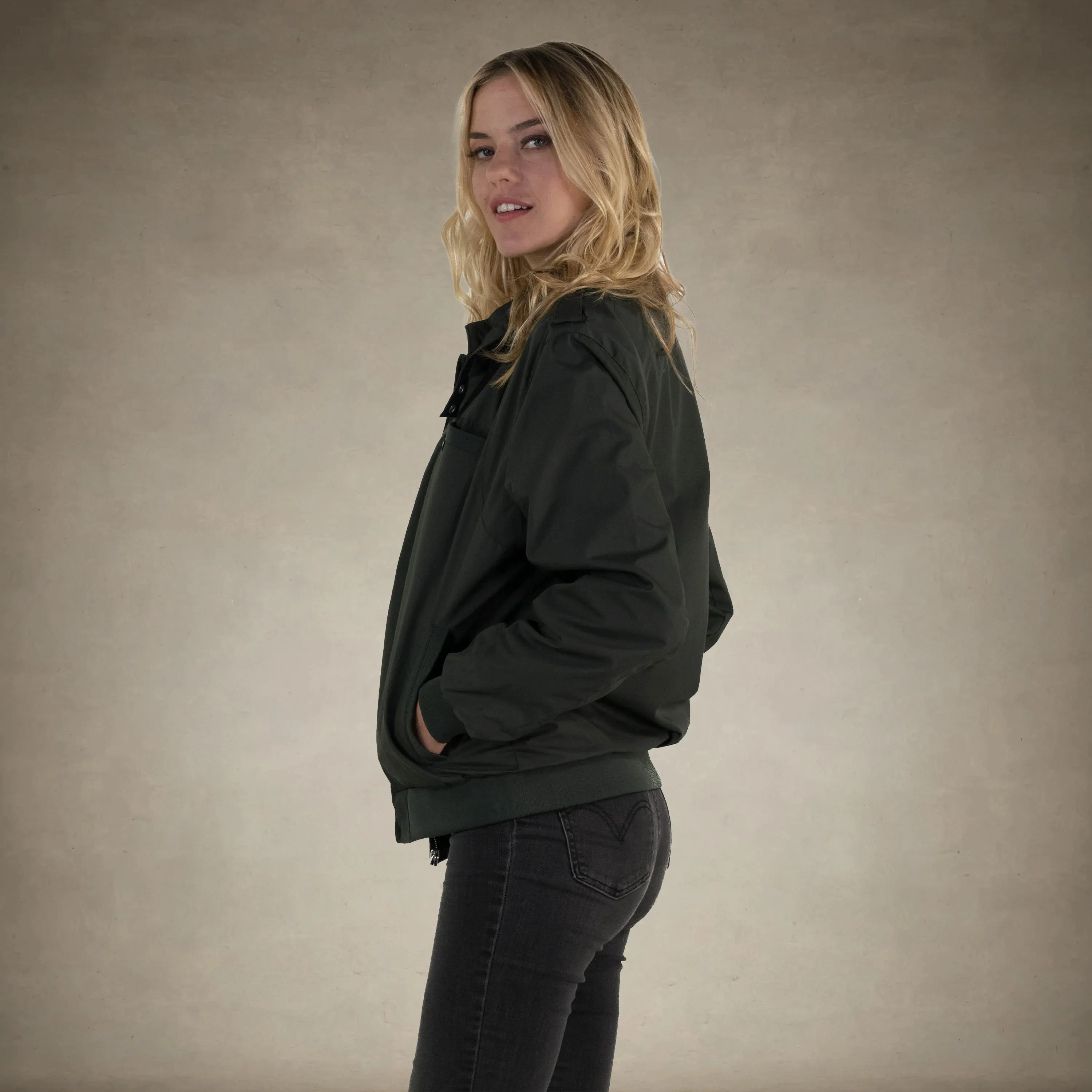 Women's Classic Iconic Racer Oversized Jacket