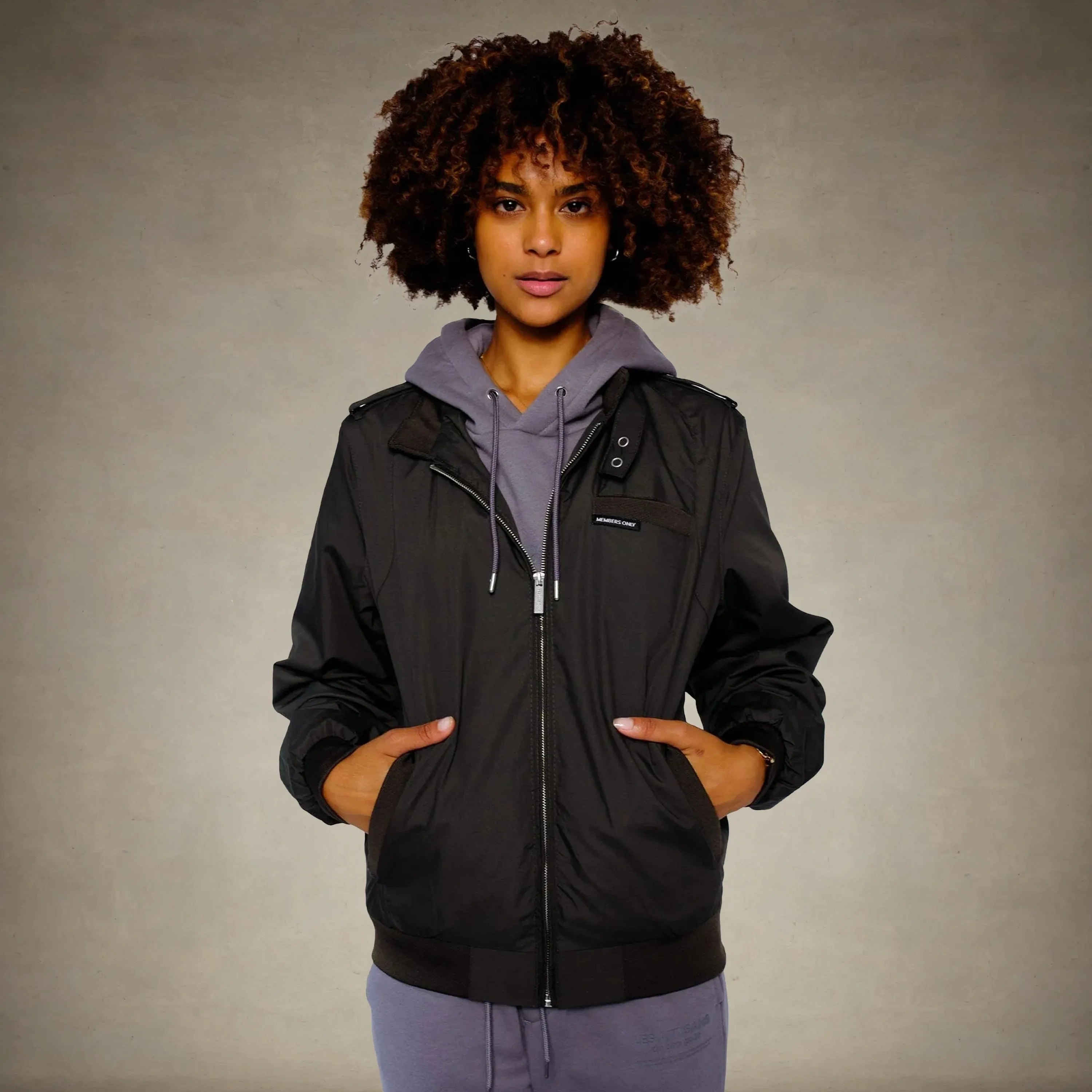 Women's Classic Iconic Racer Oversized Jacket