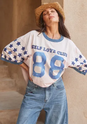 YOU CUTE - SELF LOVE CLUB TEE PINK