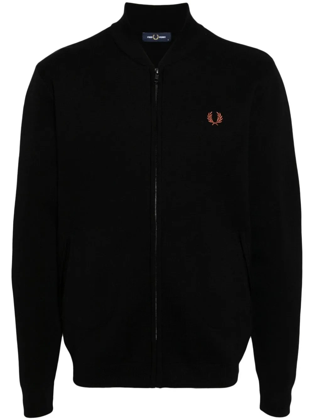 zip-up bomber jacket